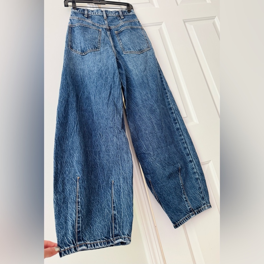 Free People Relaxed Denim Boyfriend Jeans - Picture 10 of 10